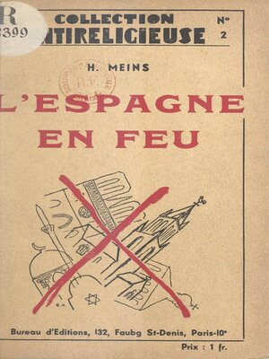 cover image of L'Espagne en feu